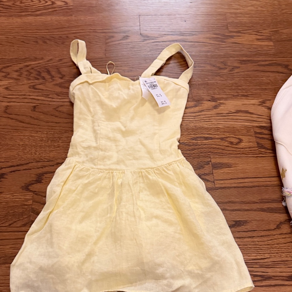 Yellow Sleeveless Dress